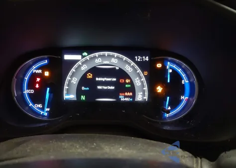 2020 Toyota Rav4 Hybrid Limited from USA, damaged, VIN 4T3D6RFV2LU005286